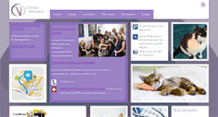 Desktop Screenshot of cliniqueveterinairemazetier.fr